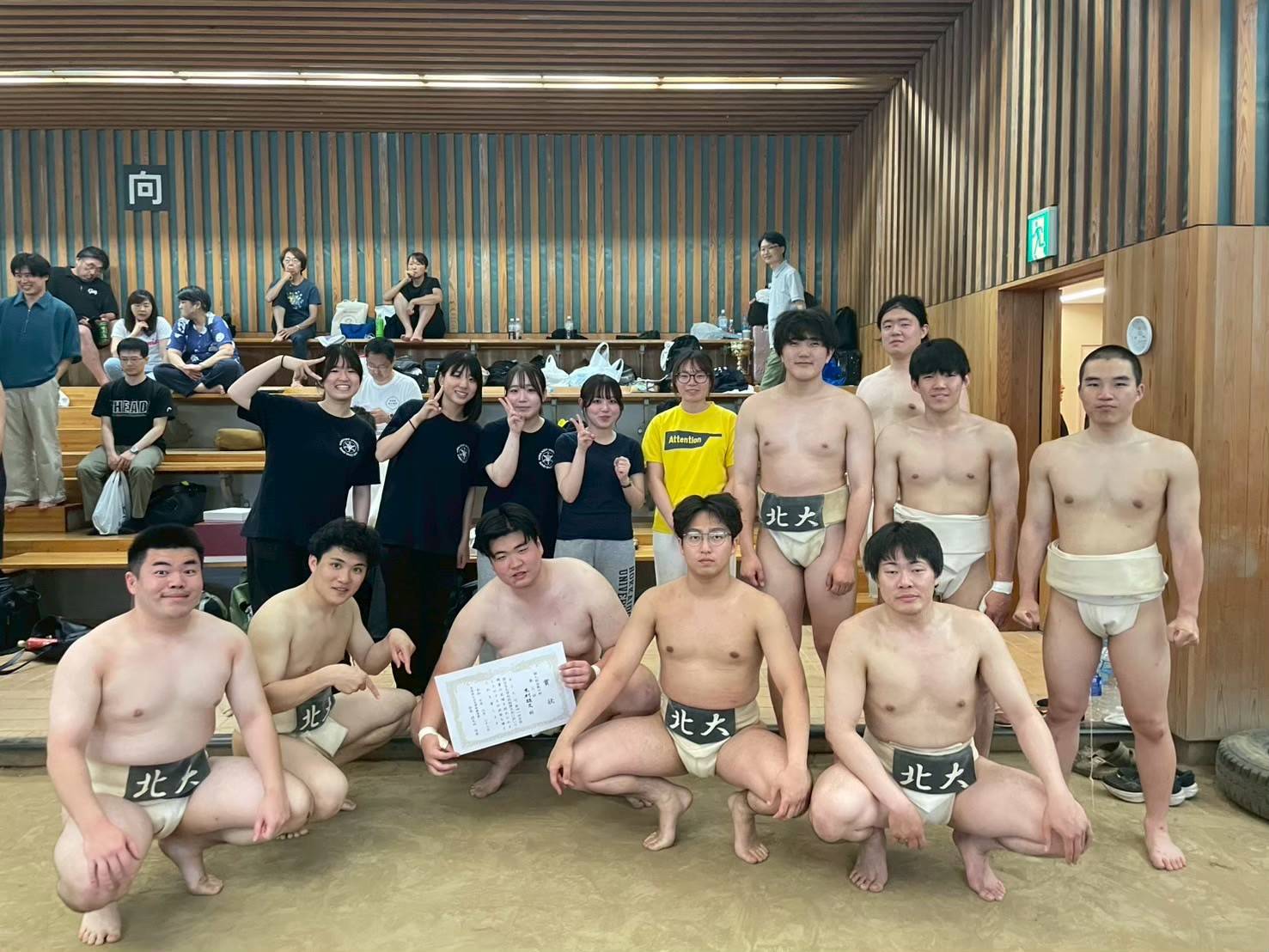 第74回東日本学生相撲リーグ戦（靖国神社相撲場）